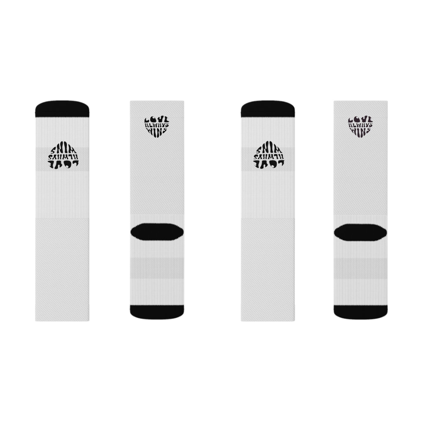 Sublimation Mid-calf Socks
