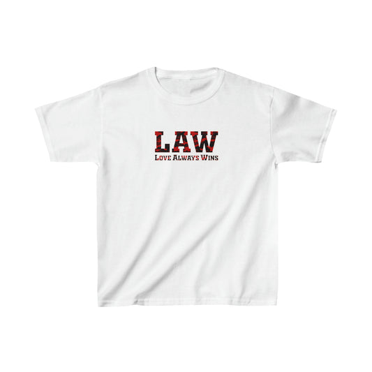 Kids Red Law Tee