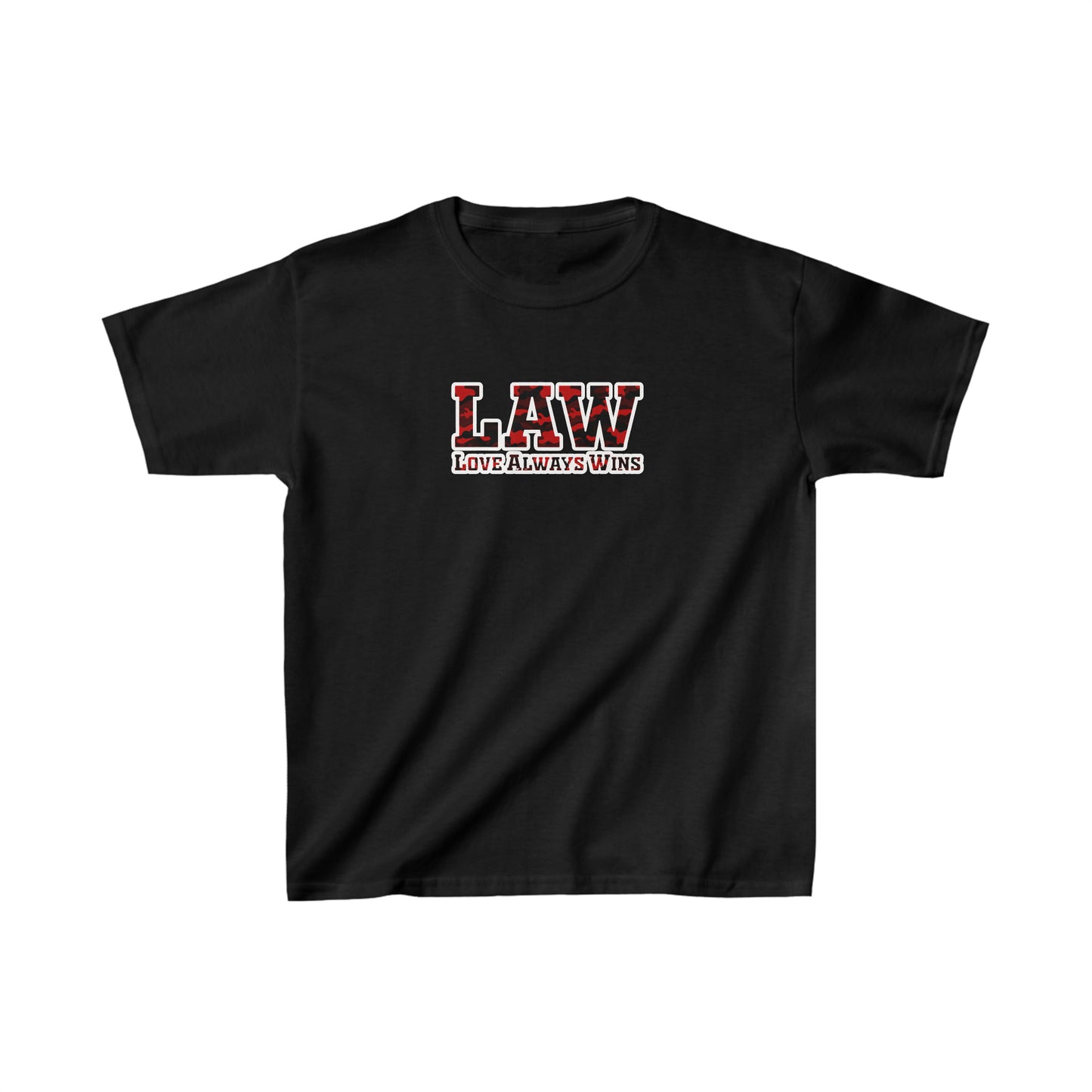 Kids Red Law Tee