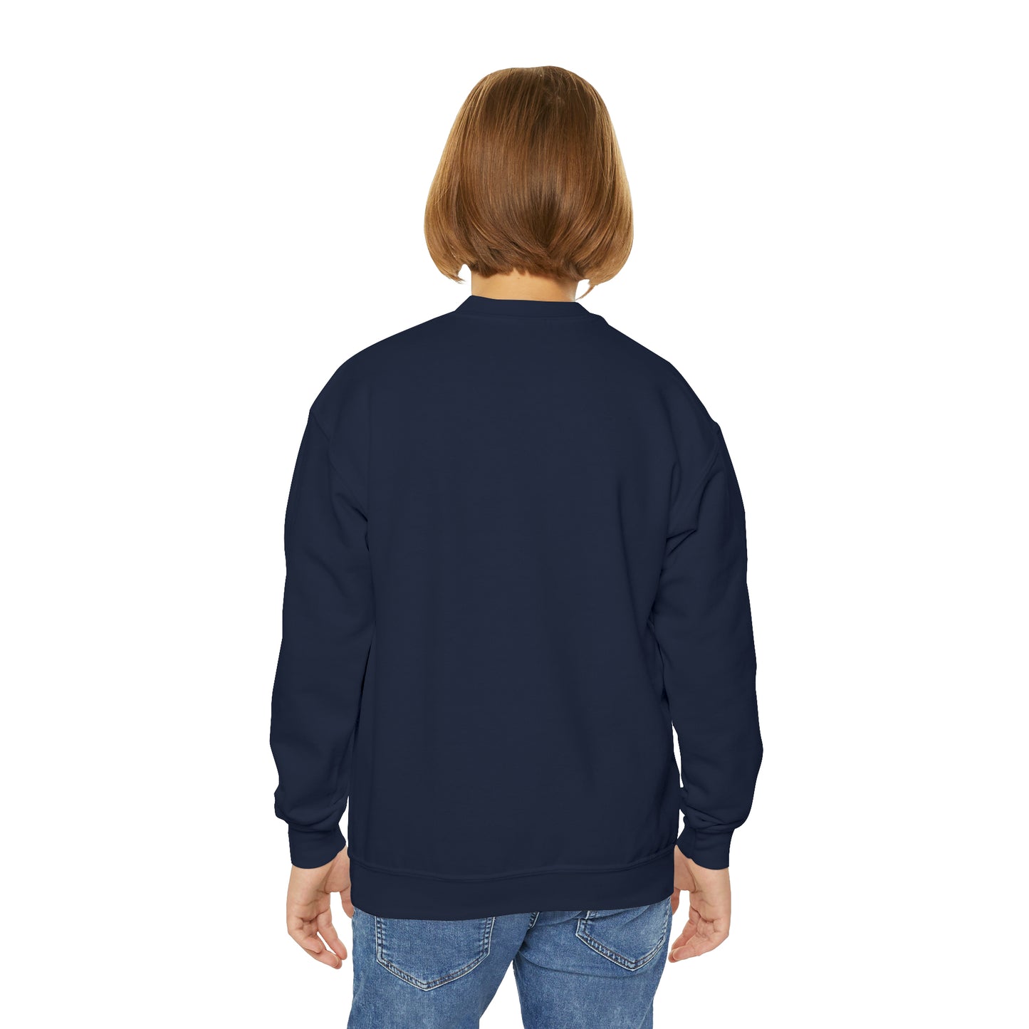 Youth Blue heart Sweatshirt