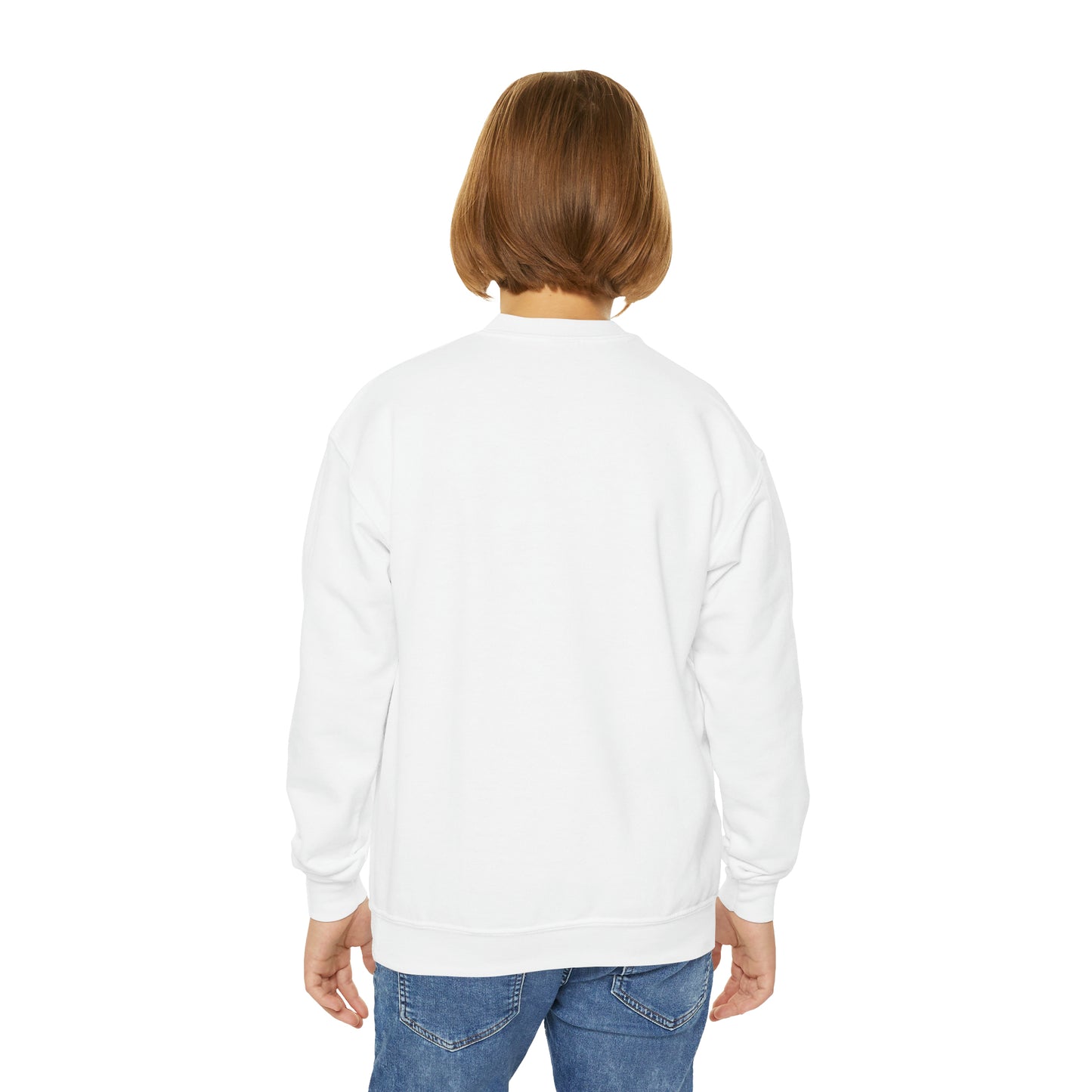 Youth Blue heart Sweatshirt