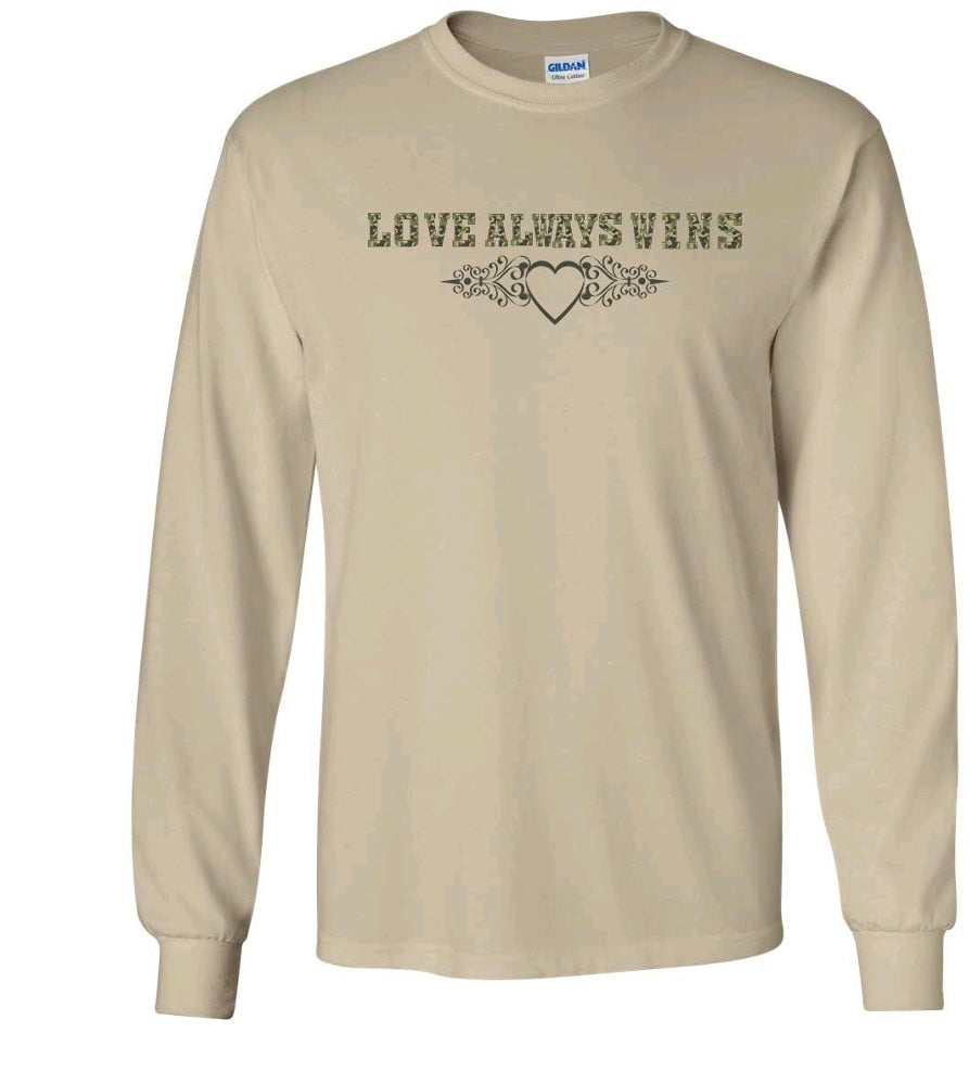 Unisex Sand Long Sleeve LAW Heart