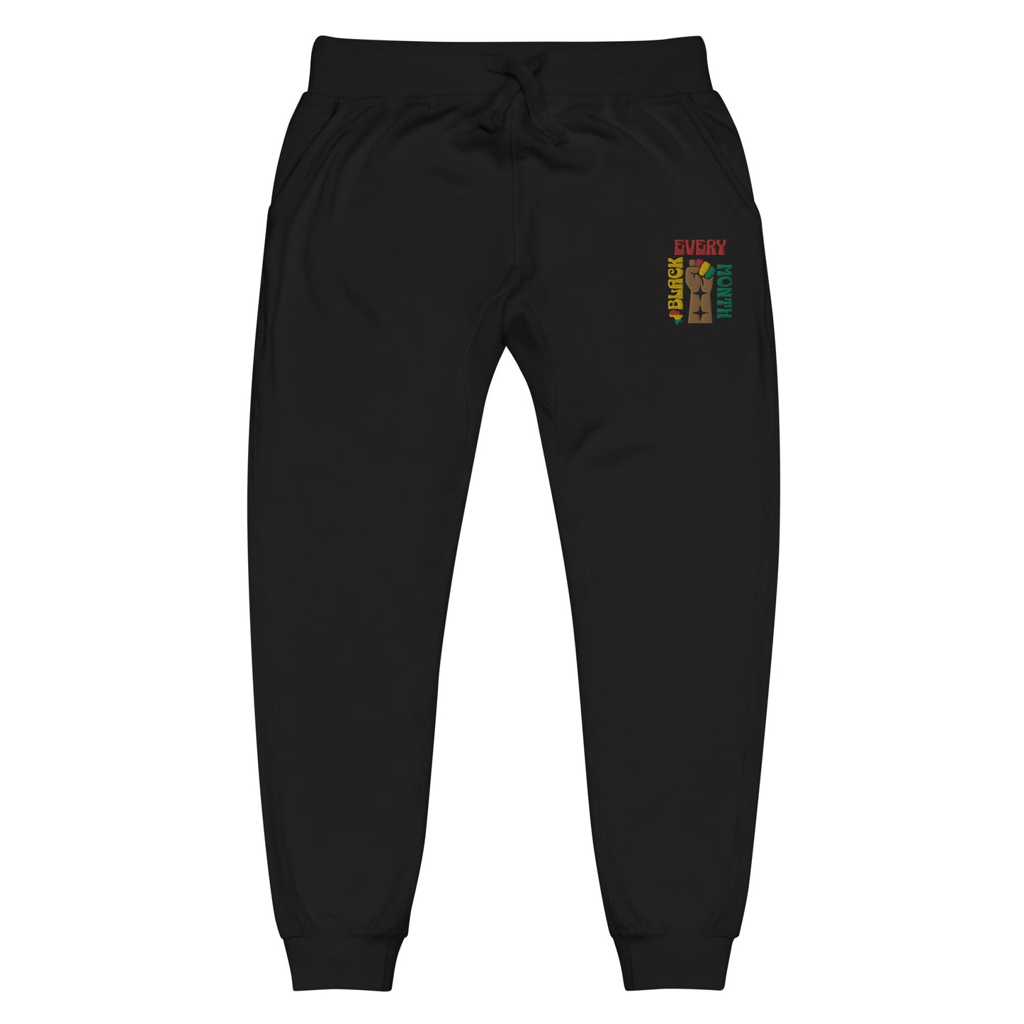 Black History Month Unisex Embroidered sweatpants