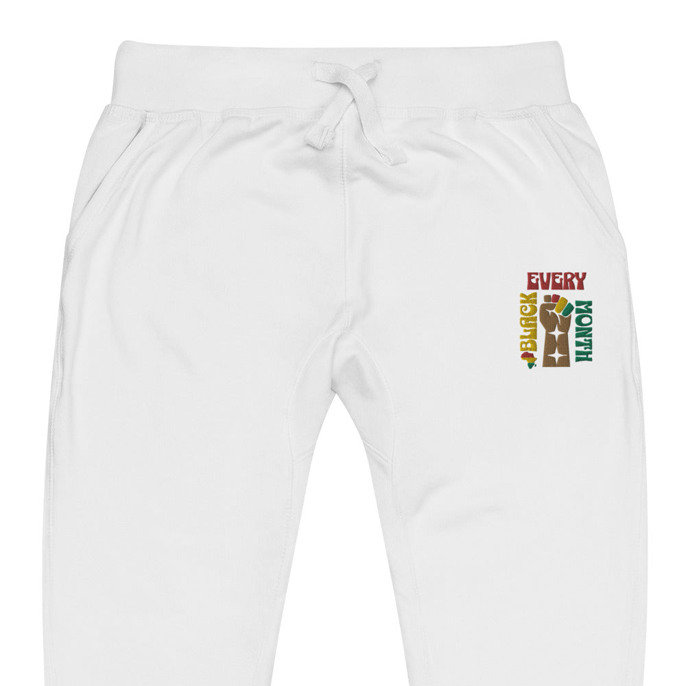 Black History Month Unisex Embroidered sweatpants