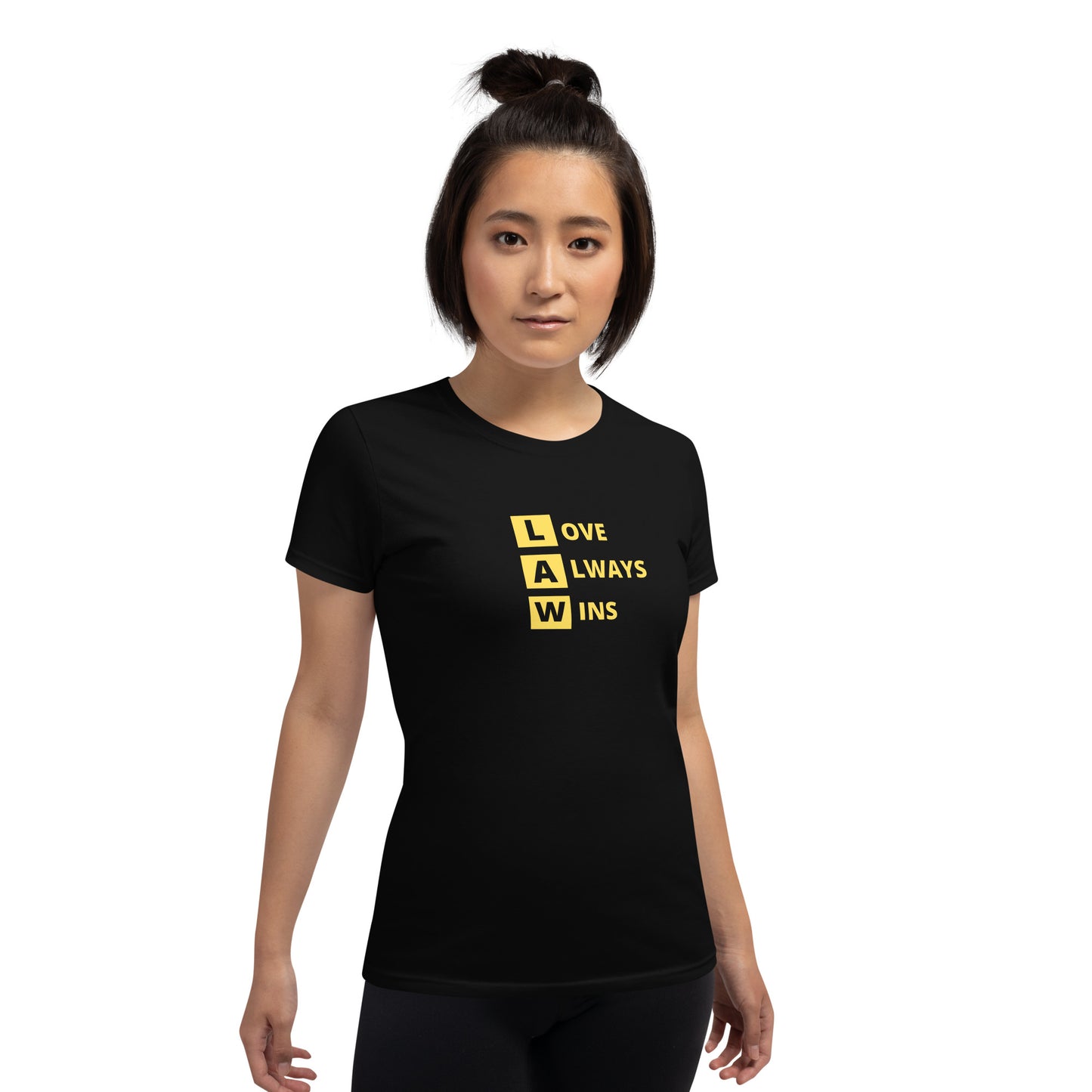 LAW V Yellow Tee