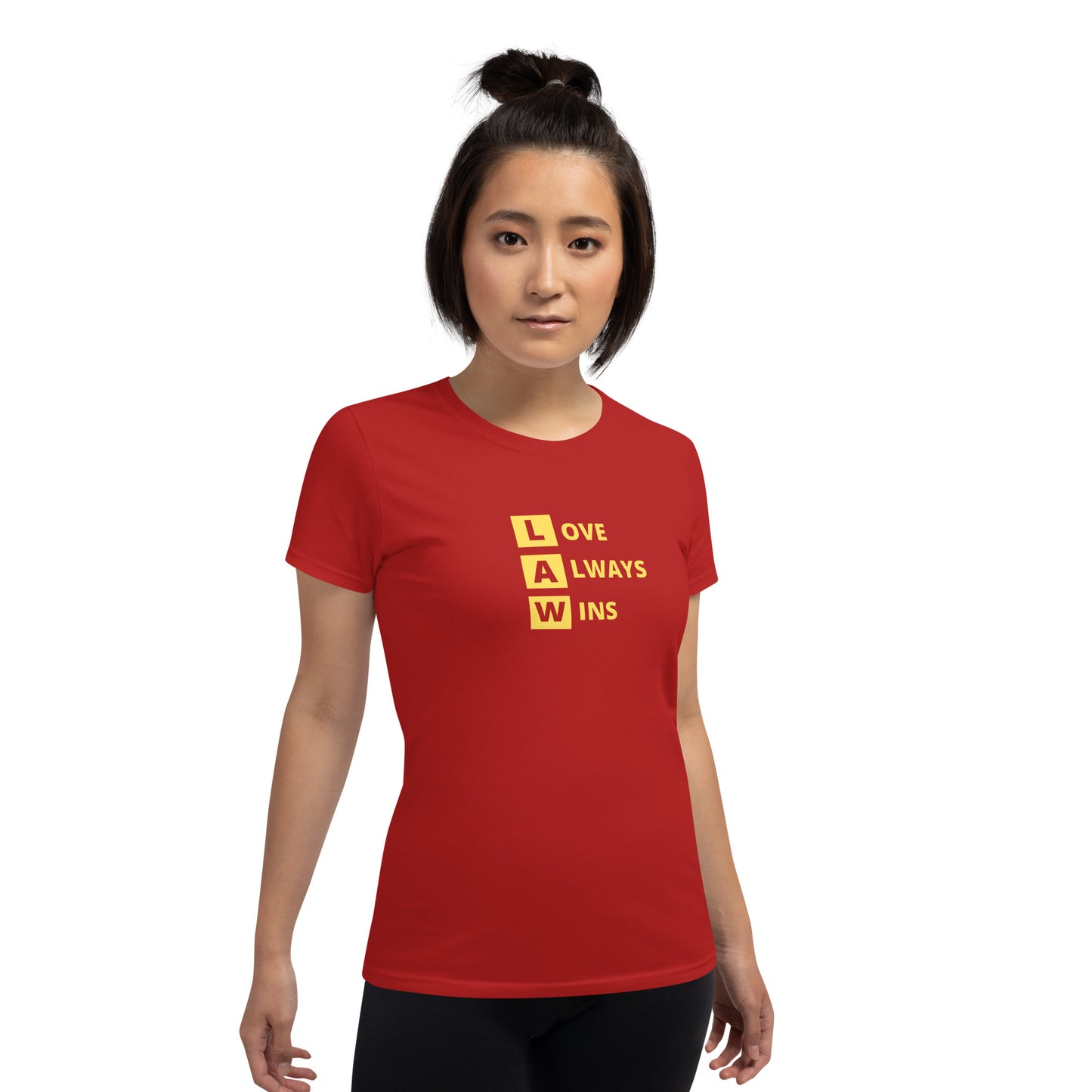 LAW V Yellow Tee