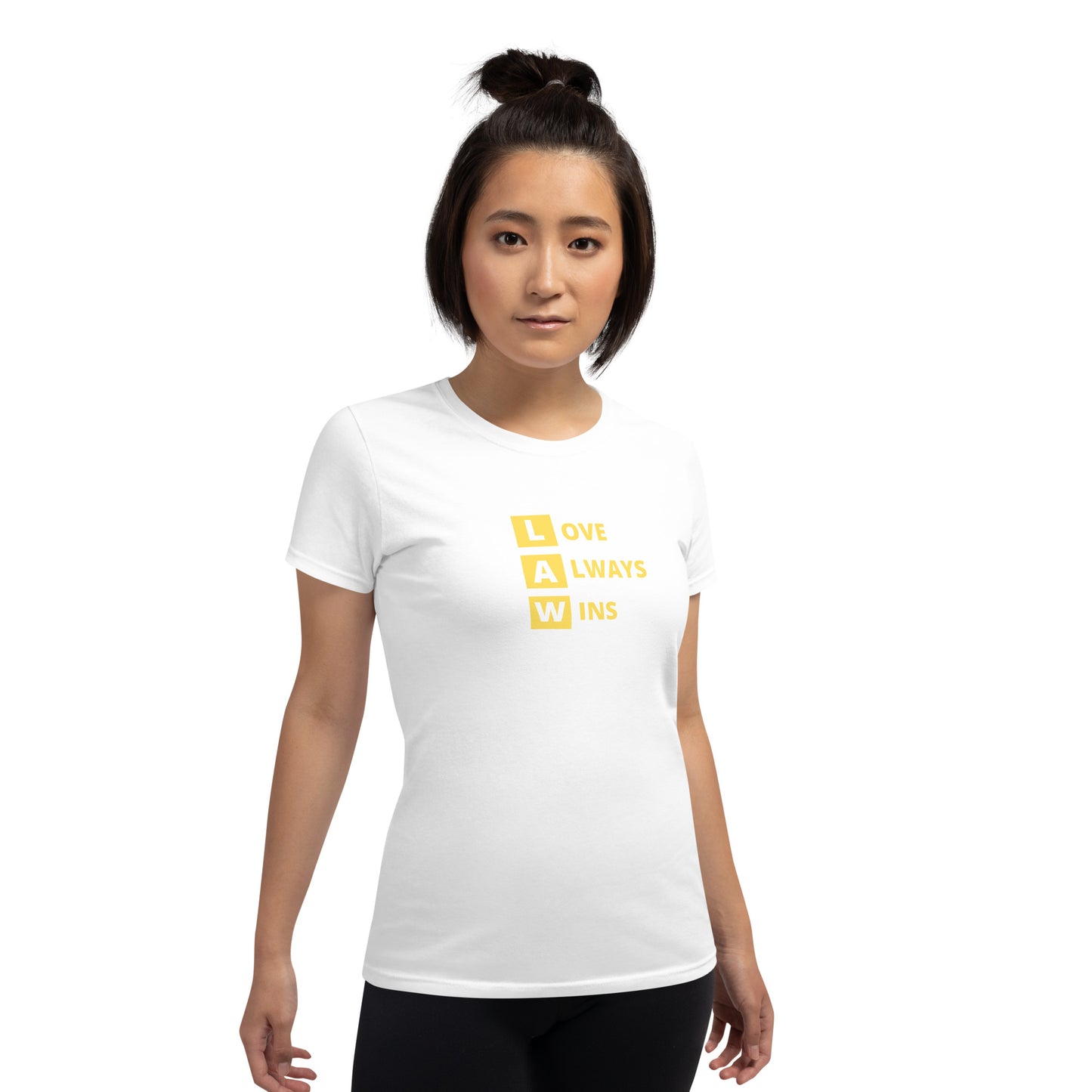 LAW V Yellow Tee
