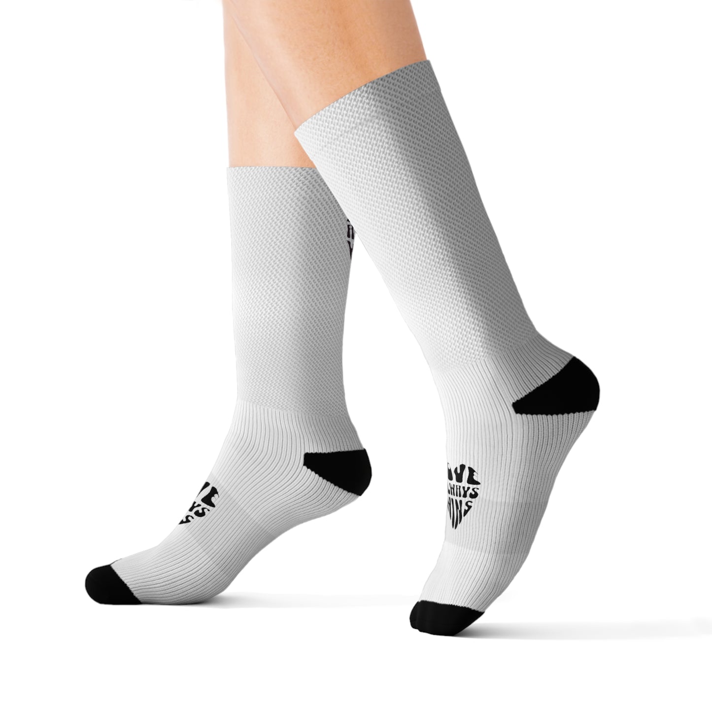 Sublimation Mid-calf Socks